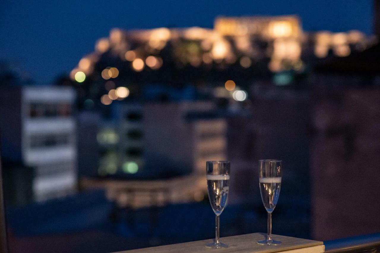 Dreamy Athens Penthouse With Acropolis View Apartment Exterior photo